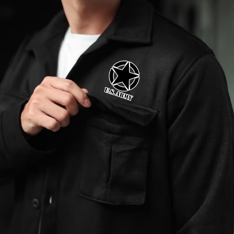 Jaket Pria Coveral Us Armi Fliss Jaket Viral Jaket Pria Kekinian