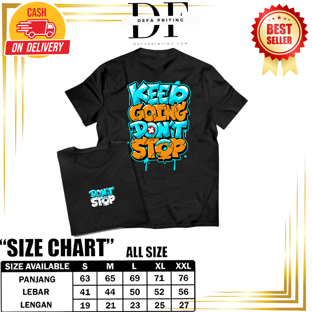 DEFA-(COD) Outfit kaos hitam polos catton combad 30s Kaos Tshirt terbaru Pria broter Hitam Distro Le