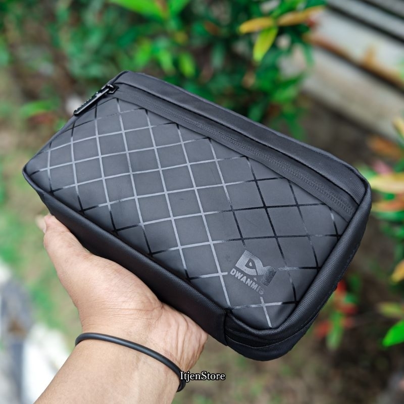 DM Dwanmis MT Handbag Cowok Clutch Tas Tangan Pria Selempang