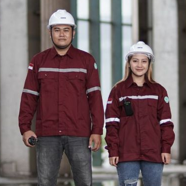 KEMEJA PDL | KEMEJA PROYEK | KEMEJA SAFETY BAHAN AMERICAN DRILL