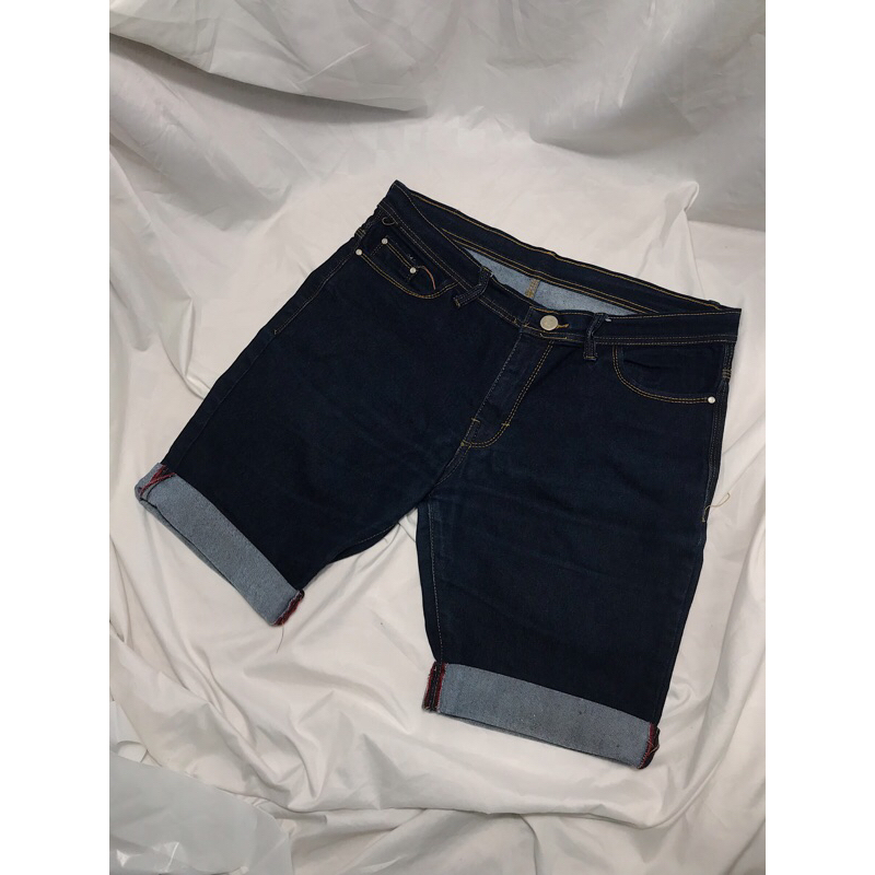 (Bawahan/Celana Pendek) Short Blue Jeans (Ex. Import) - Blue Denim | Laki-Laki | Perempuan | Pakaian
