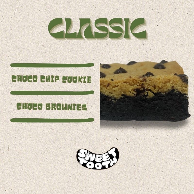 

Brookies - Brownies Cookies Classic by Sweet Tooth