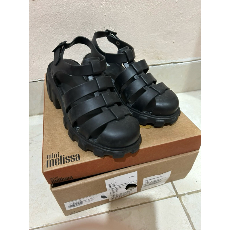 Mini Melissa Megan INF Black Preloved