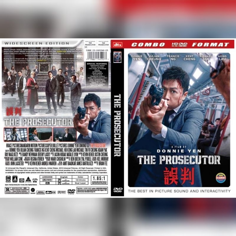 Kaset Film Action THE PROSECUTOR [ 2025 ] Donnie Yen