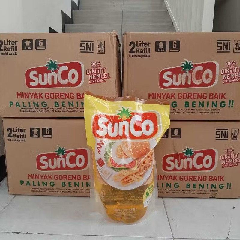 

1 dus minyak goreng 2lt / 1lt isi 6 & 12