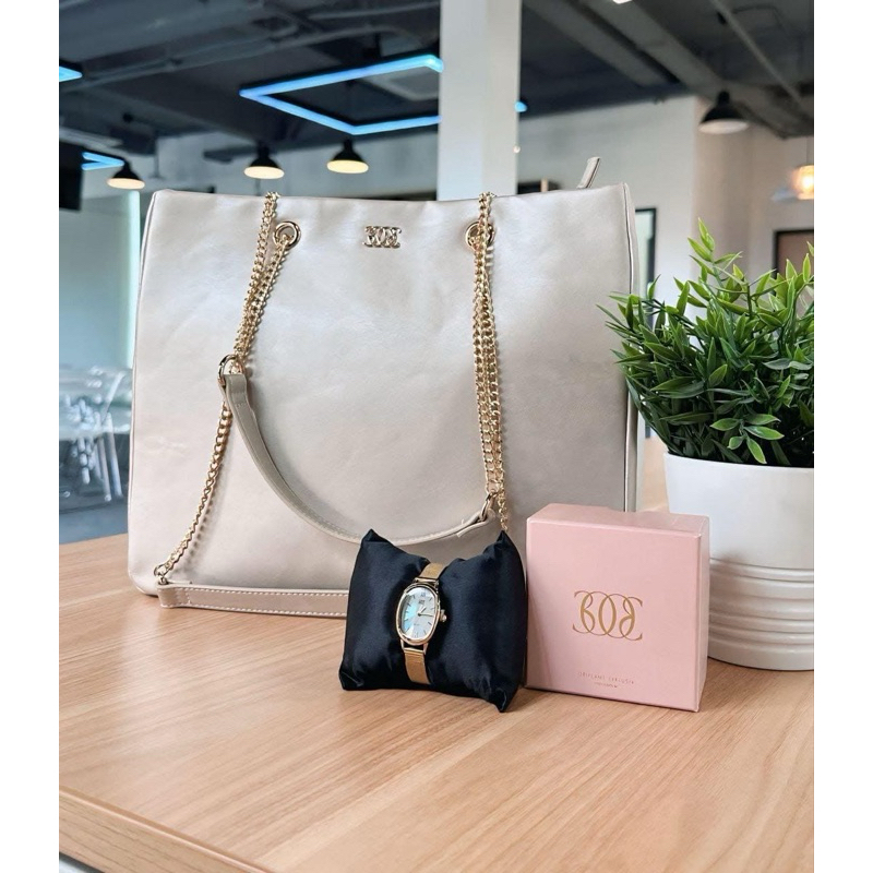 READY Tas opulence tote Oriflame n jam  tangan  oriflame