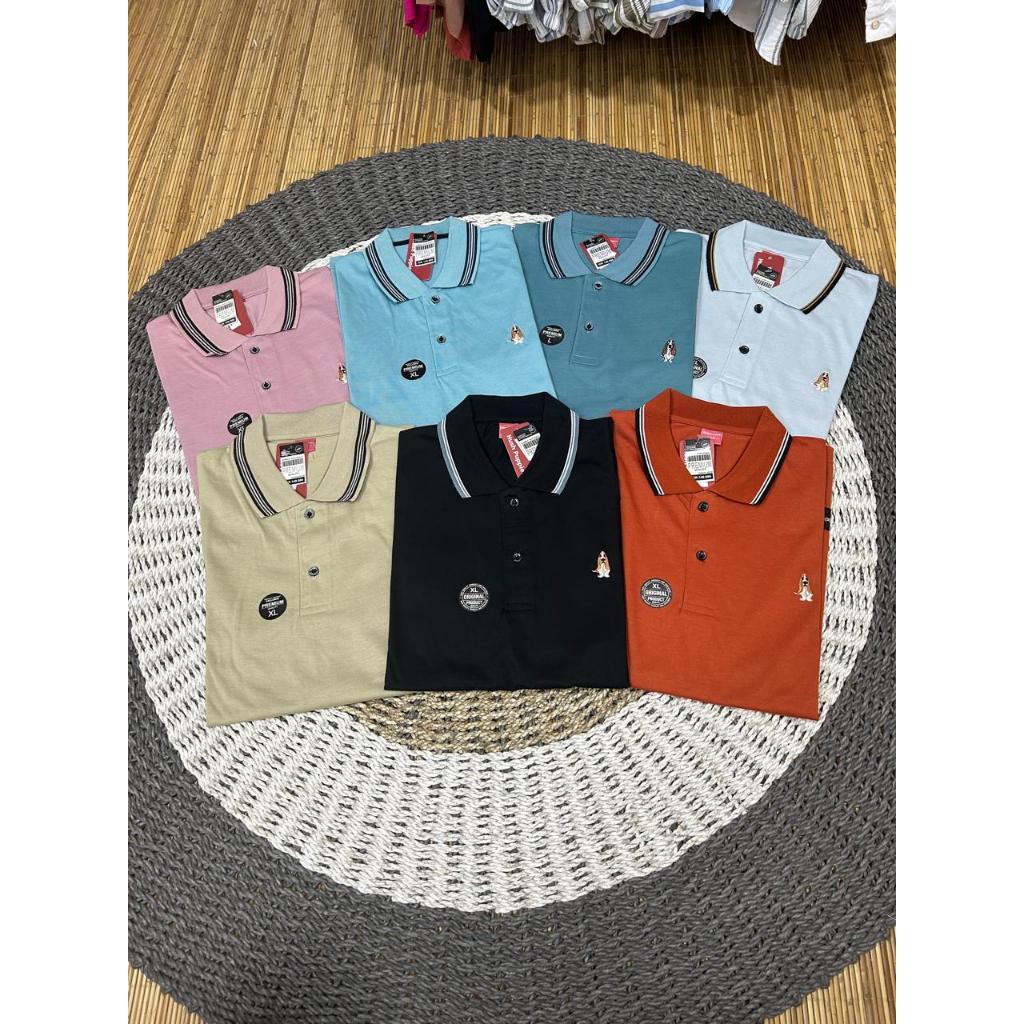 Kaos Polo Kerah List 100rb Dapat 3pcs - Atasan Pria Wanita Berkerah Bahan Katun