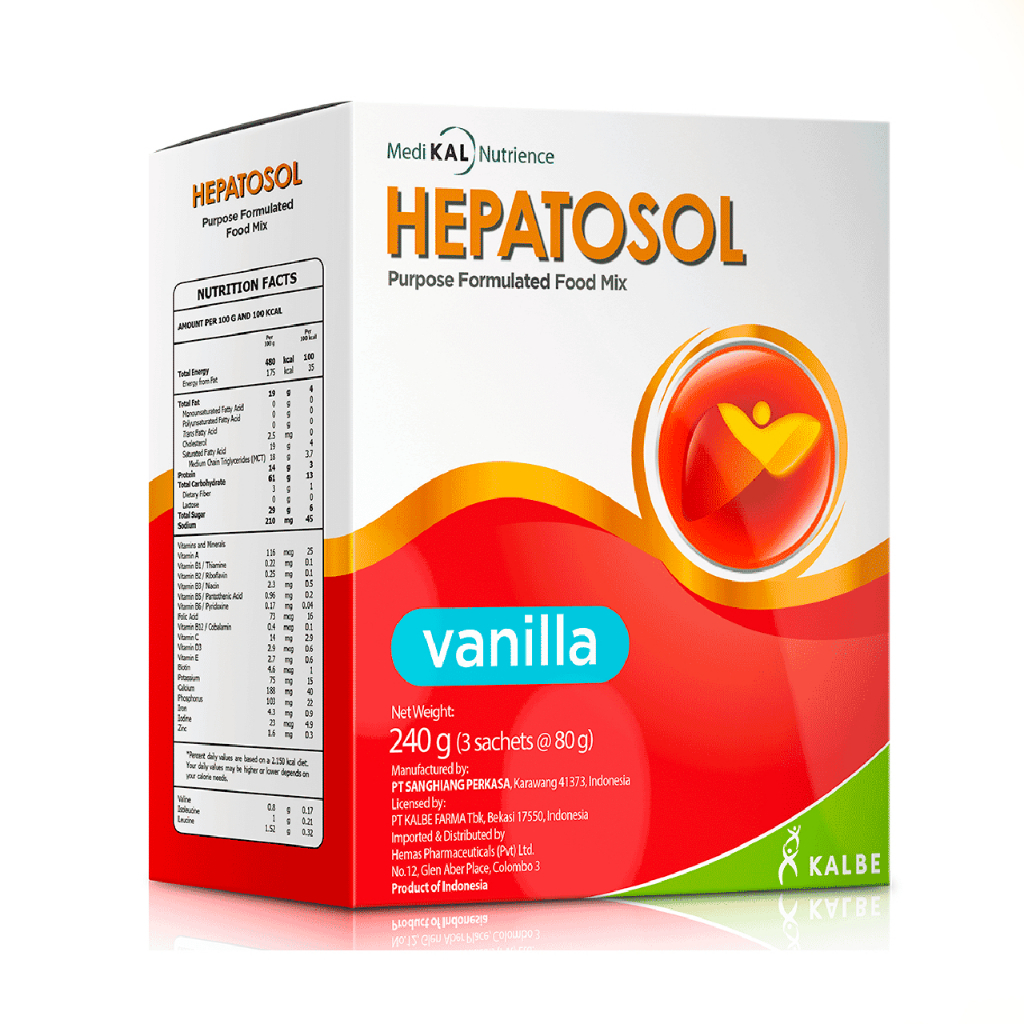 

SUSU HEPATOSOL 240gr #SUSU NUTRISI GANGGUAN FUNGSI HATI