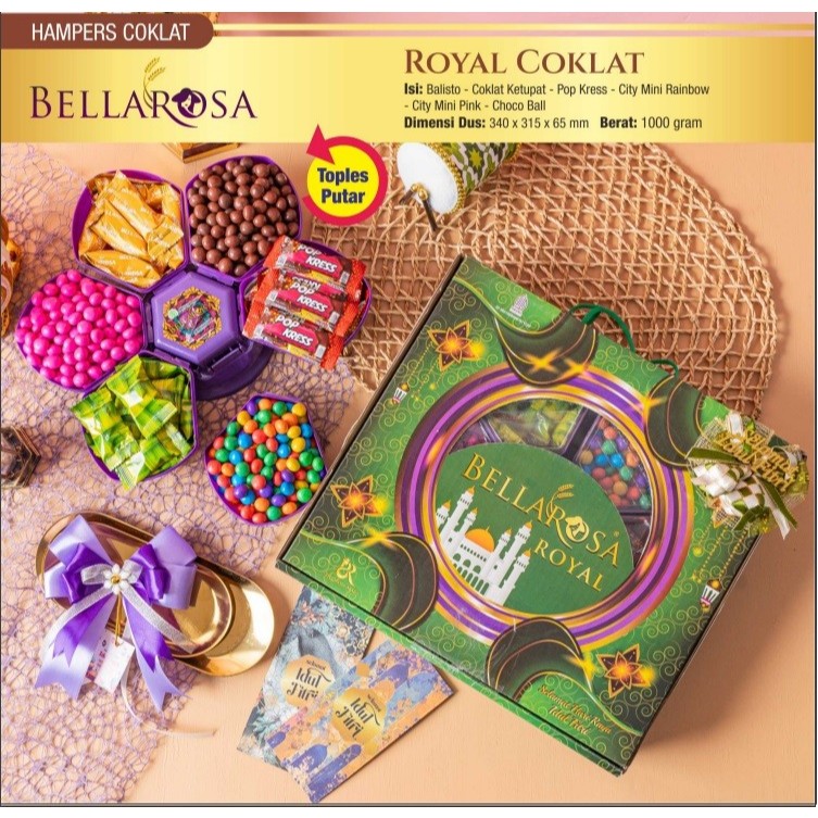 

Parsel Kue Hampers Lebaran Bellarosa Murah Meriah - ROYAL COKLAT