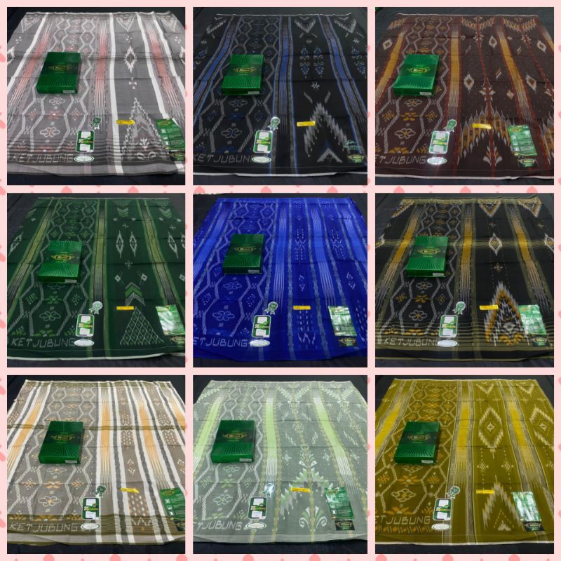 SARUNG KETJUBUNG TJM MESRES GREEN