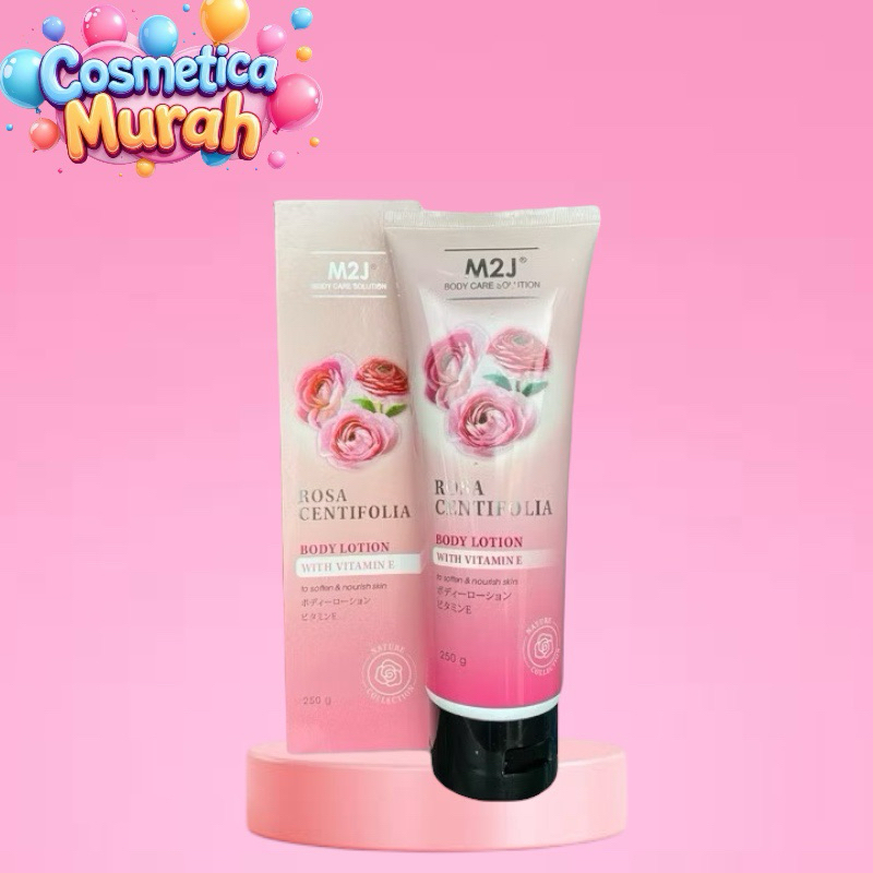 sale [ed 12 26] M2J body lotion rosa centifolia premium fragrance and brightening skin glowing
