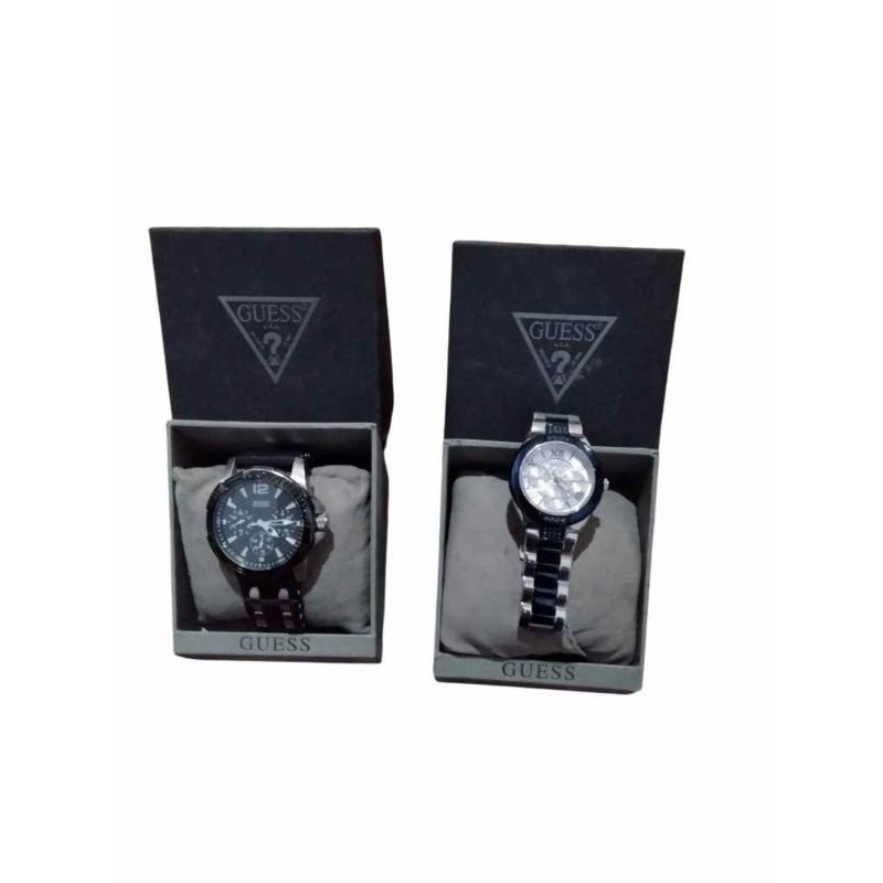 GUESS Jam Tangan Pria dan wanita 100% original (second)