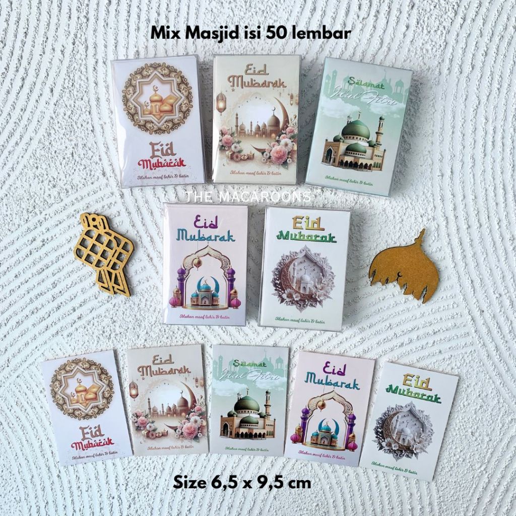 

Amplop Lebaran Campur Motif isi 50 / Hari Raya Idul Fitri Angpao Eid Mubarak