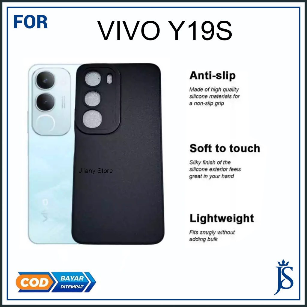 Case Pro Vivo Y19S Softcase sockproof Protect Camera Casing