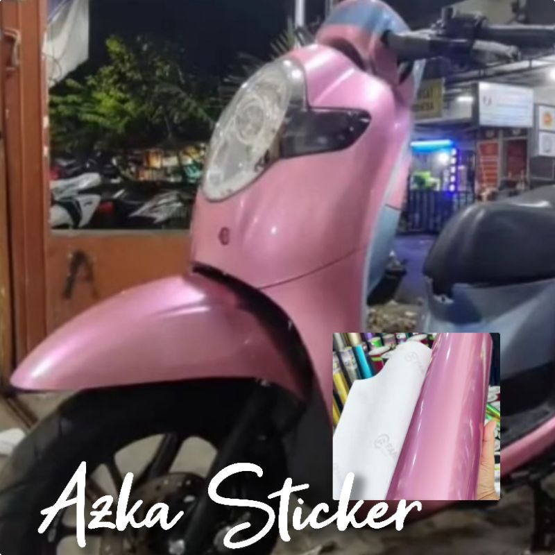 stiker skotlet motor pink muda candy setiker sekotlet motor Pink POLDER sticker skotlet motor pink c