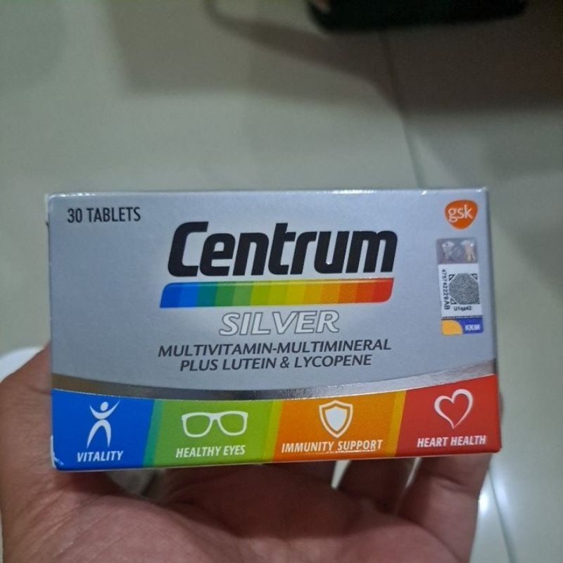 CENTRUM SILVER MULTIVITAMINS & MINERALS + LUTEIN & LYCOPENE