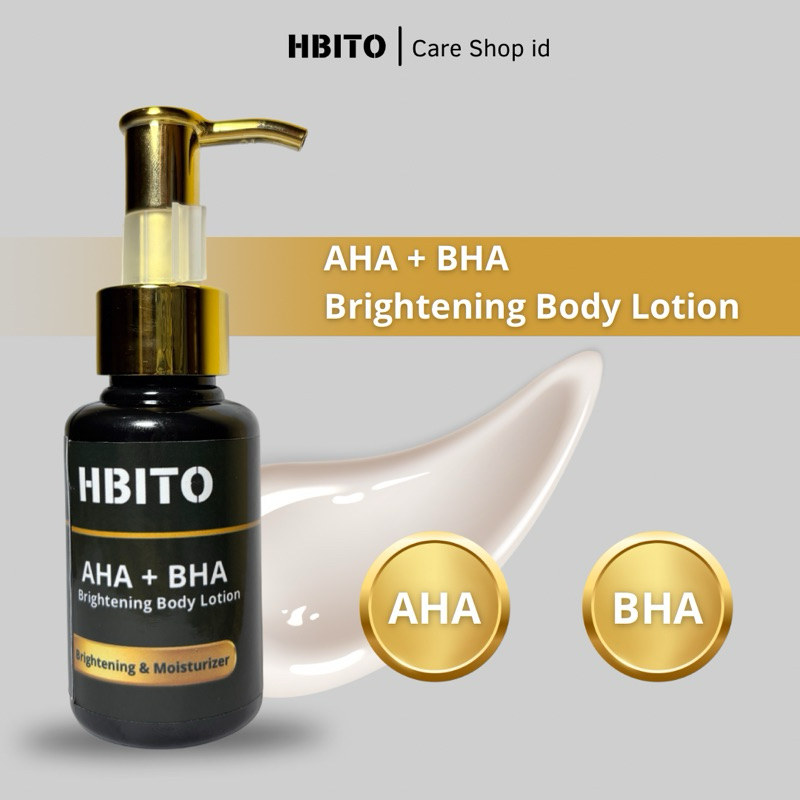 HBITO AHA + BHA BODY LOTION!! Brightening 70ML