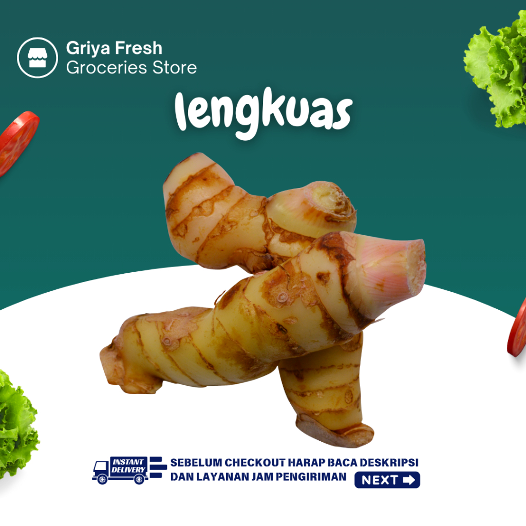 

Lengkuas Fresh 100 gr - Kirim Instant