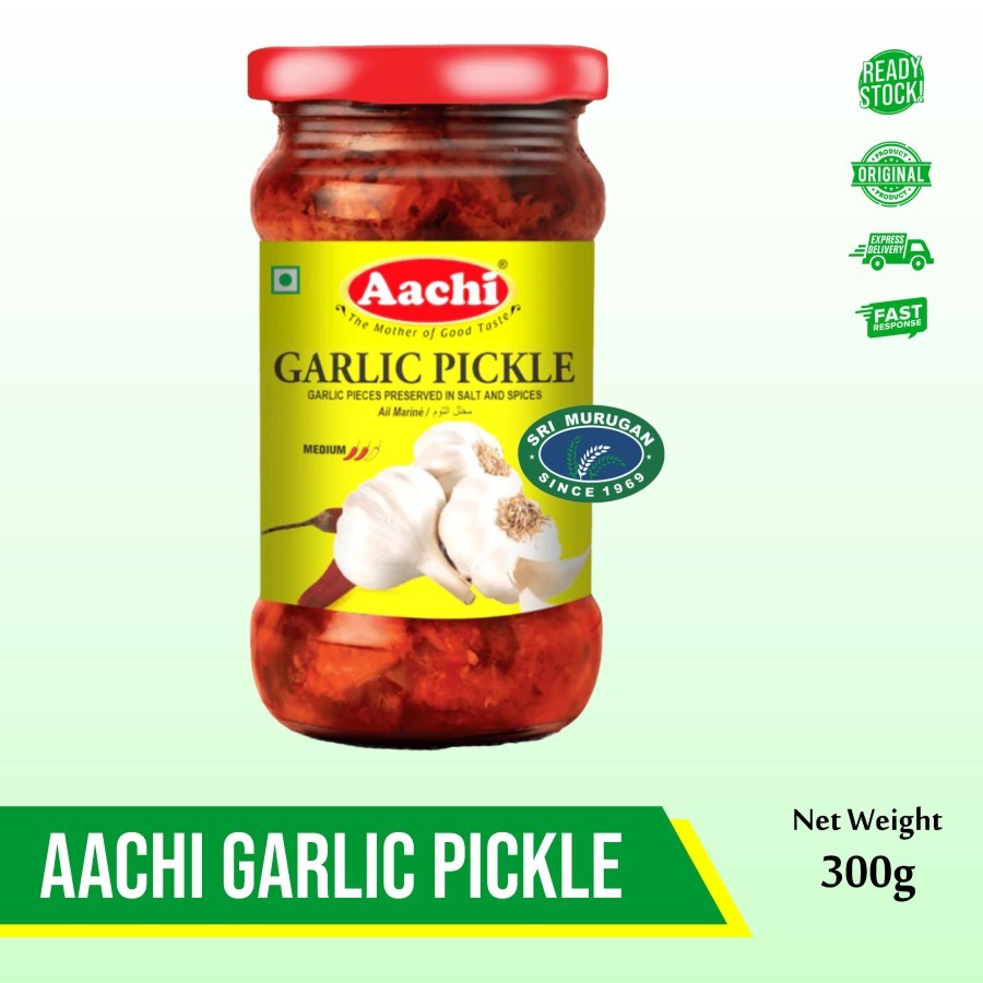 

AACHI GARLIC PICKLE 300G