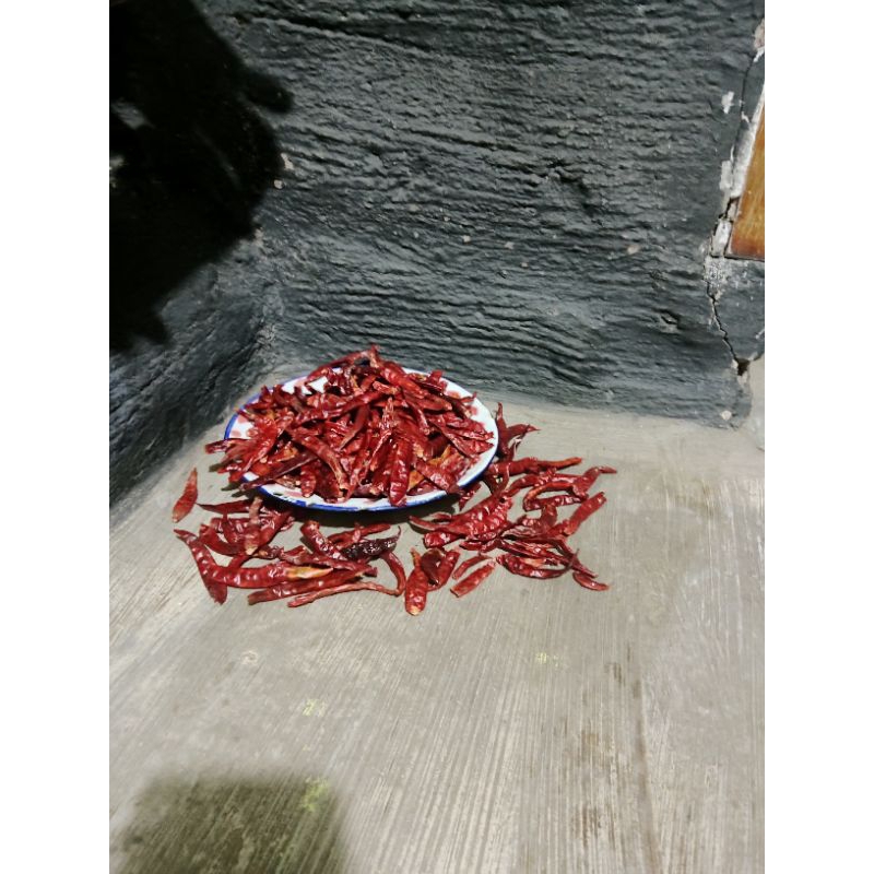 

Cabe merah teja super 100gr/200gr tanpa tangkai