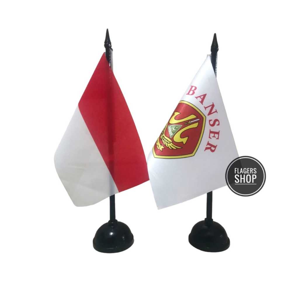 

[PAKET] Bendera Meja Indonesia + Banser