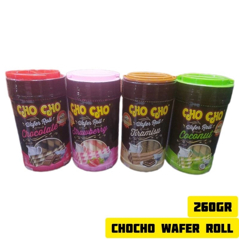 

Wafer Roll Ratu Cho Cho 260gr Astor Varian Rasa