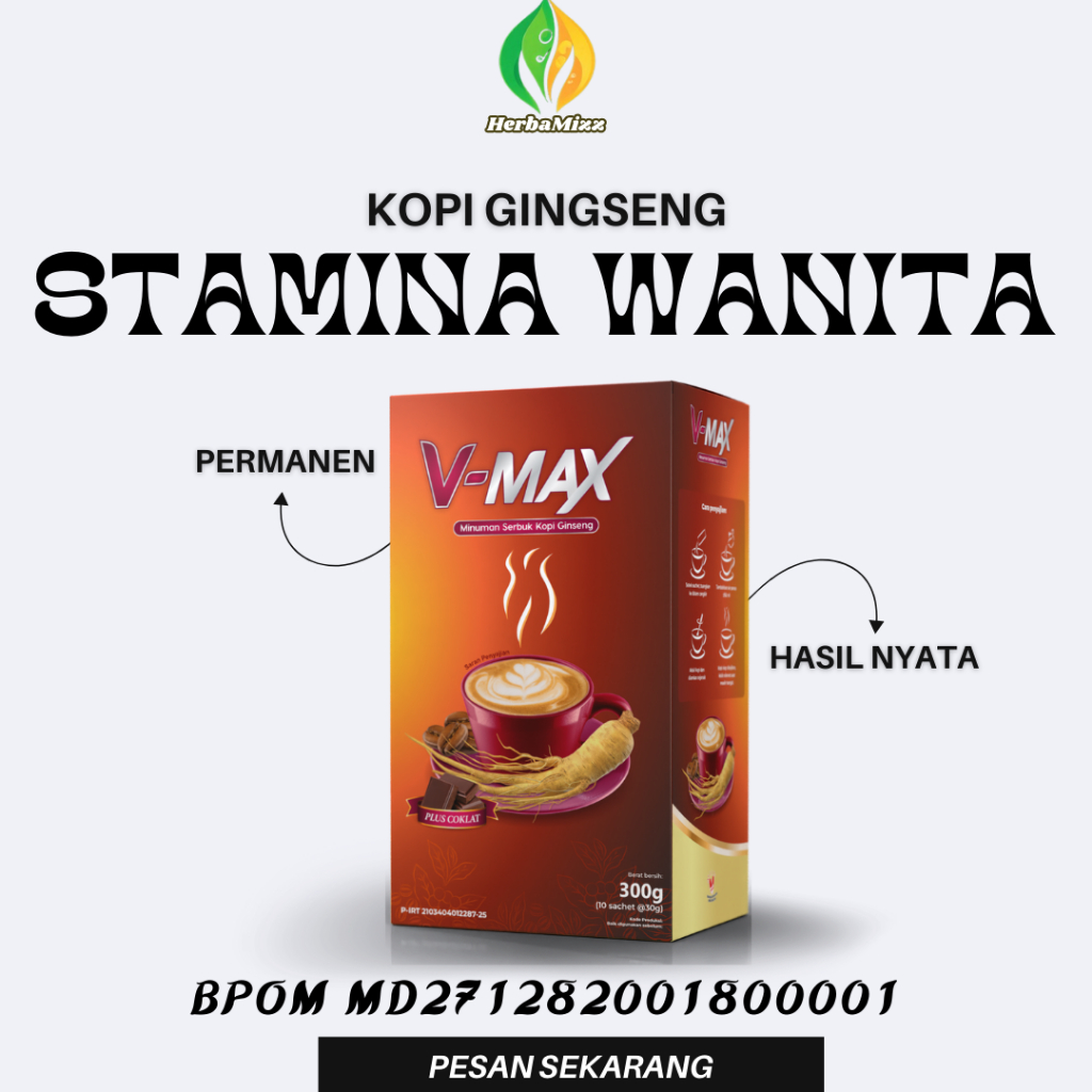 

KOPI VMAX Kopi Coklat Penambah Gairah Penambah Stamina Wanita Dewasa Origanal BPOM - Kopi Wanita Tahan Lama