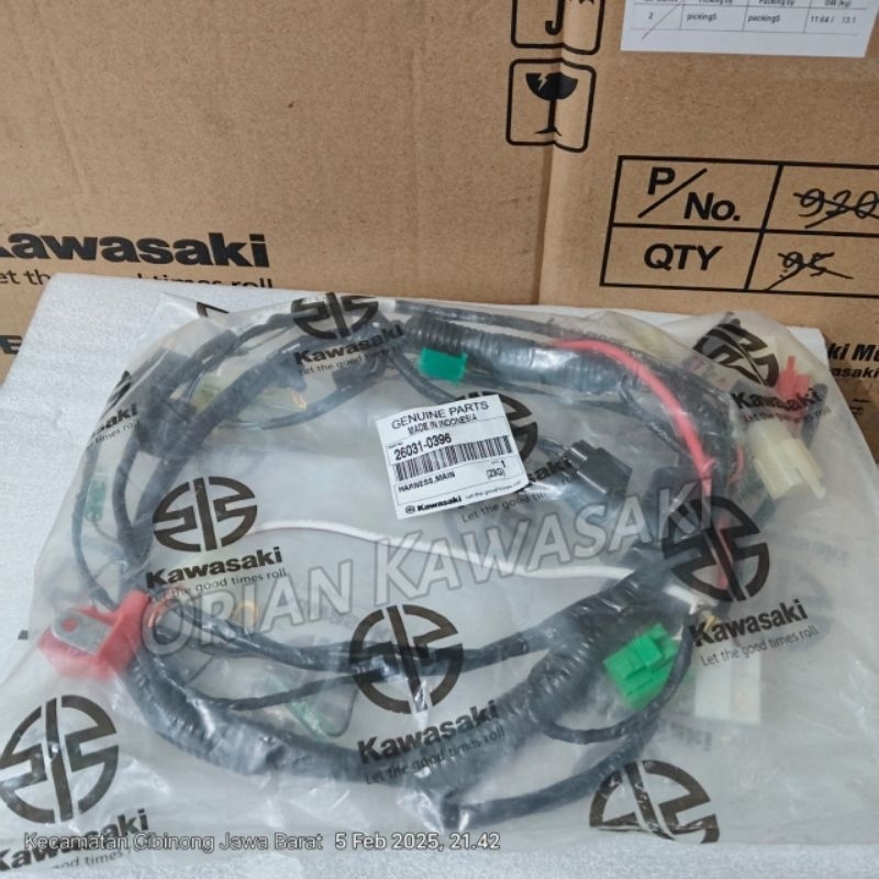Kabel body Kawasaki zx130 original