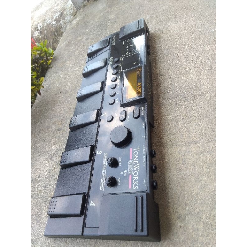 efek gitar korg ax30g