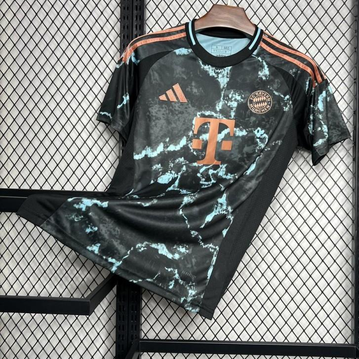Jersey Bayern Munchen Away 2024 2025 Grade Ori - Jersey Munchen Away 2025