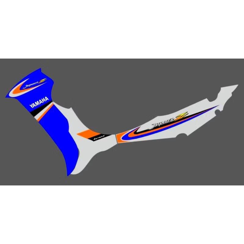 STICKER STRIPING TRANSPARAN JUPITER Z LAMA/BURHAN CUSTOM LIST SIMPLE VARIASI WARNA FYP TERBARU