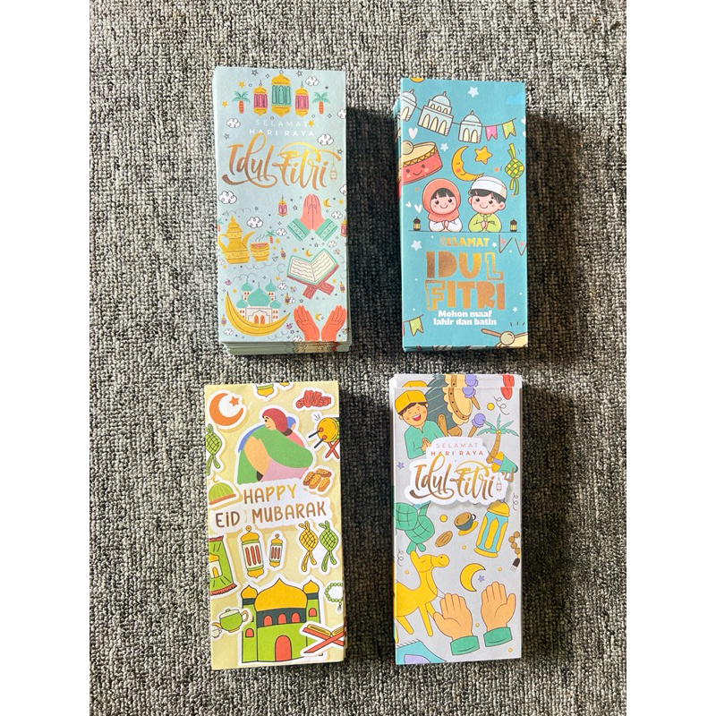

Amplop Lebaran muslim Pattern Kartun Hari raya idul fitri