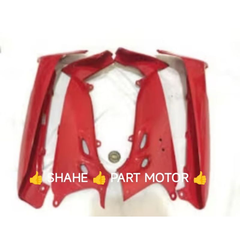 Dek Sayap luar dalam Suzuki Shogun R New 110 warna hitam merah biru silver hijau toska