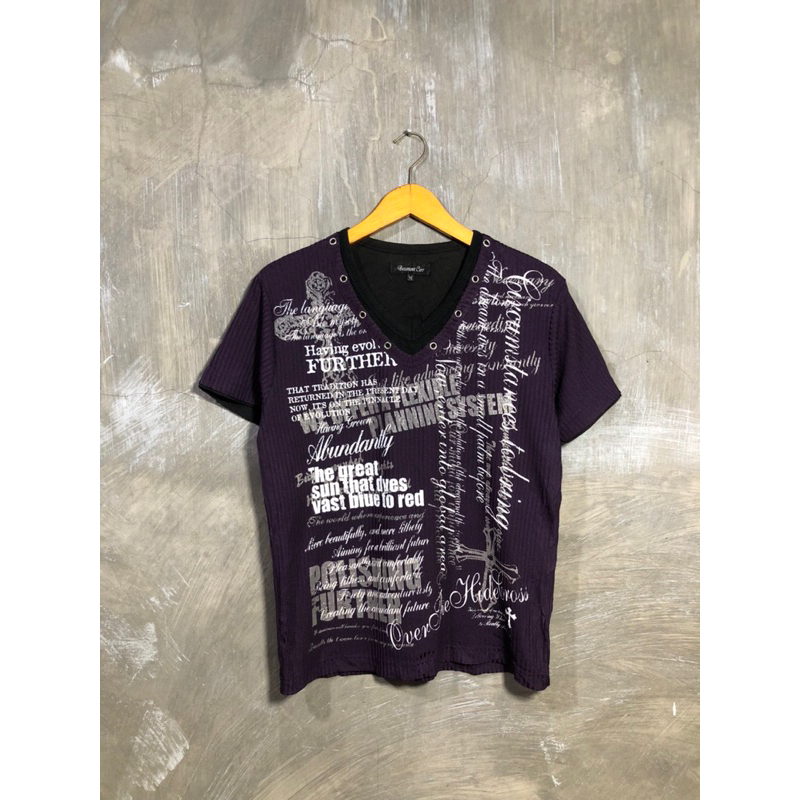 Y2K Japanese Beaumont Carr Tshirt LGB GOA KMRII style