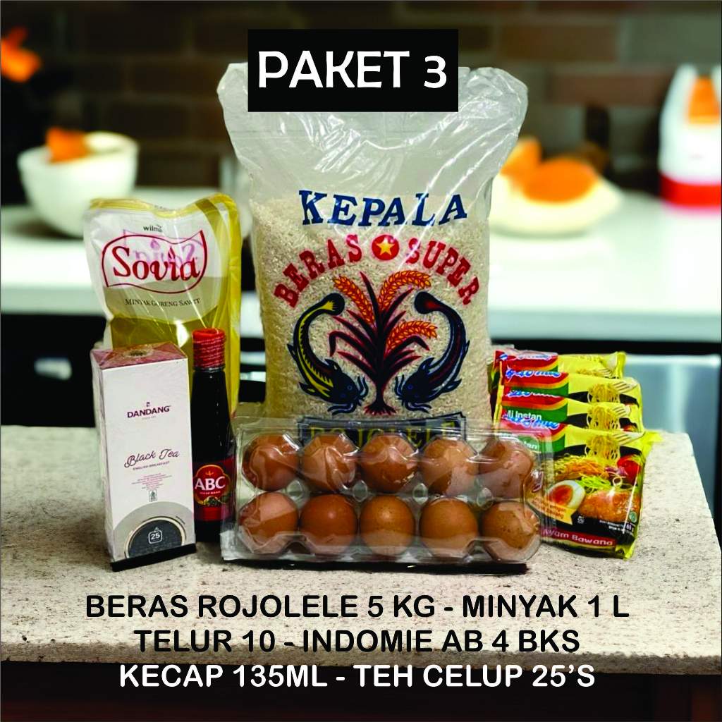 

Paket 3 Sembako Murah Bandung