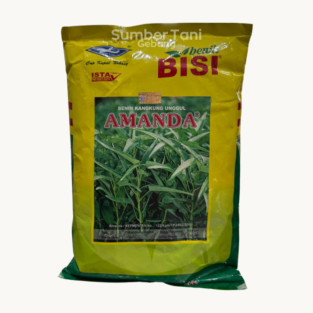 Benih Kangkung Amanda 1kg - Cap Kapal Terbang - EXP 2026