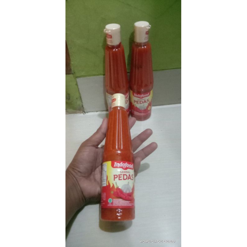 

Saos pedas indofood 275 ml(tanggung)