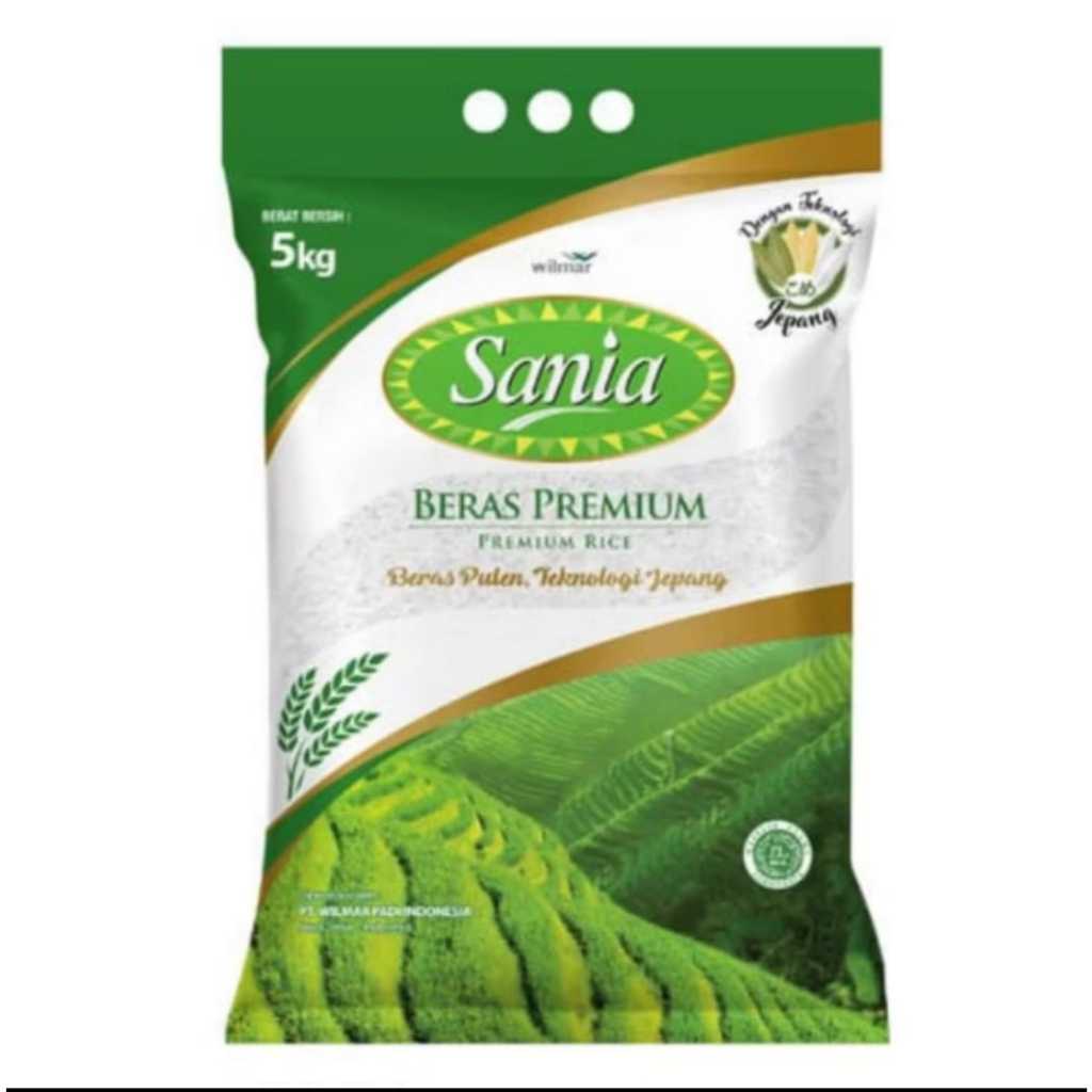 

(INSTAN/ARSYILA) BERAS SANIA KEMASAN 5KG