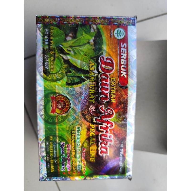 

jamu daun afrika original serbuk 30 saset