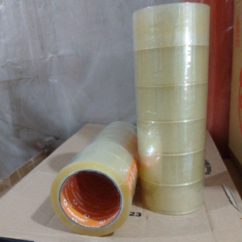 

Lakban bening 2in 45mm x 100y kualitas bagus