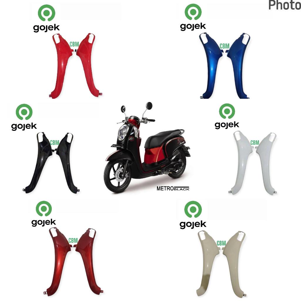 PROMO TERLARIS Sayap Cover Bodi Body Depan Kanan Kiri Legshield Luar Motor Honda Scoopy FI / fi esp 