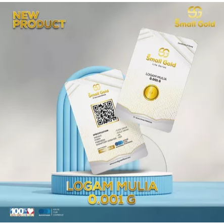 Small gold / Emas 0.001 gram / Serpihan emas / Souvenir murah / emas mini