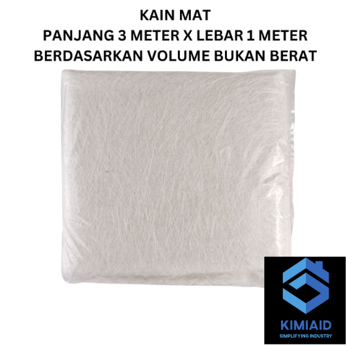 Serat Fiberglass Anti Bocor - Kain Mat Fiber - Serat Fiber Waterproofing 1 Kg