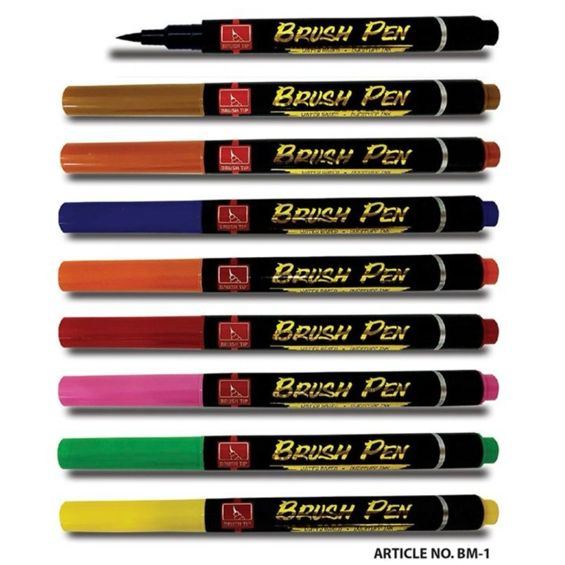 

BRUSH PEN SNOWMAN BM