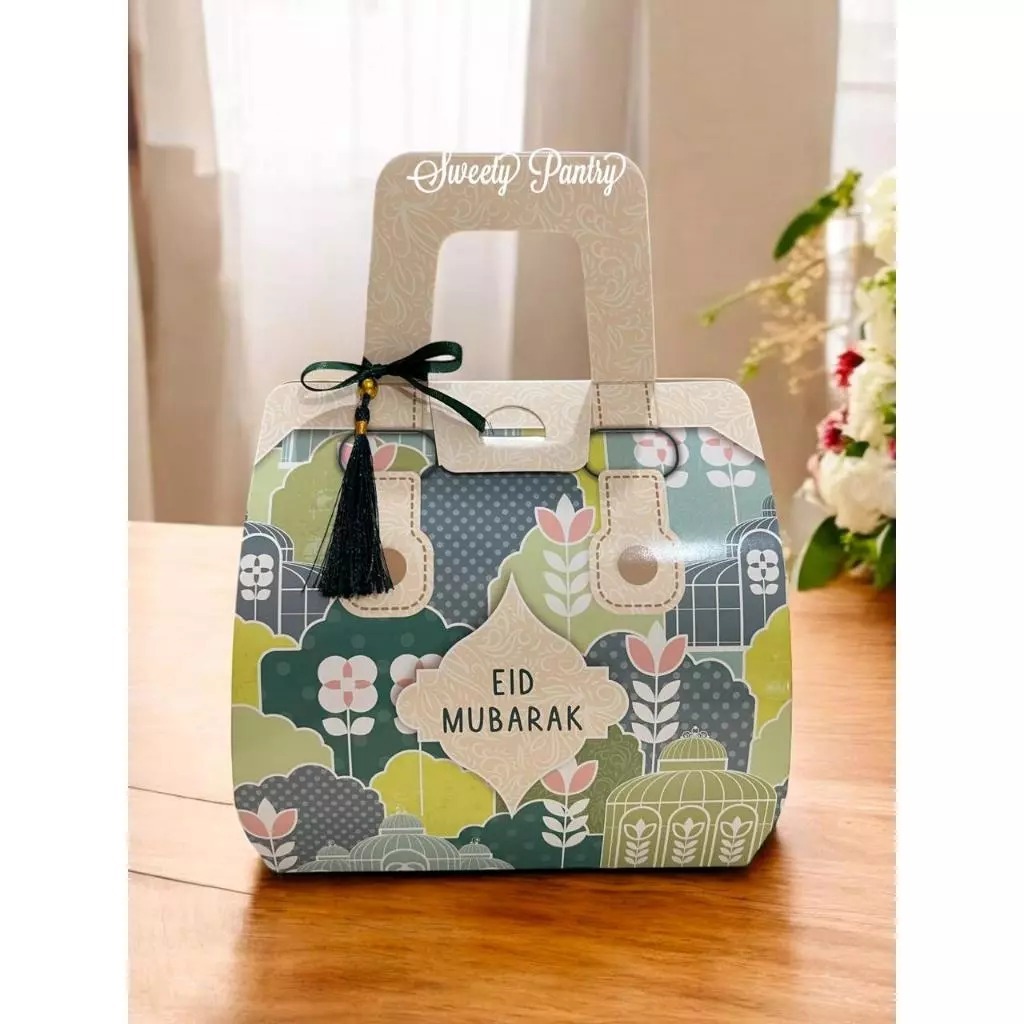 

LATIFAH - Box hampers Lebaran kotak packaging Idul Fitri jar toples NEW