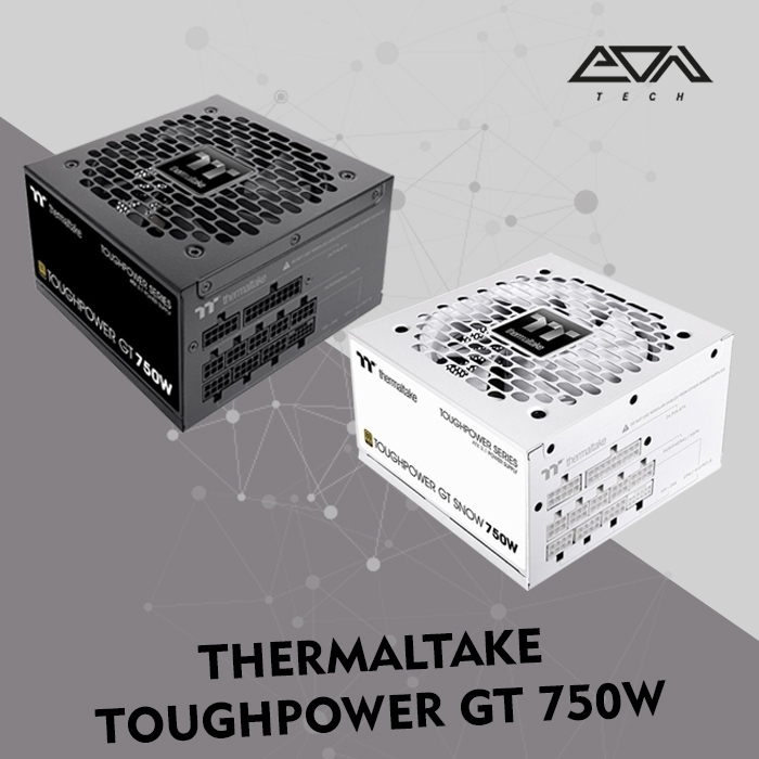 Thermaltake Toughpower GT 750W - Sumber Daya PC ATX 3.1 80 PLUS Gold 750W Full Modular Hitam