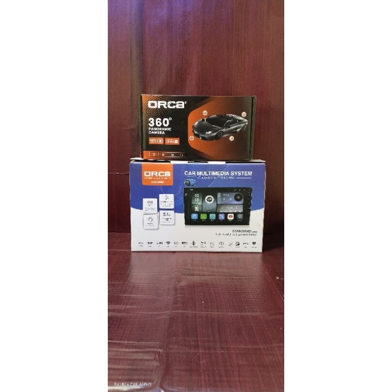 HEAD UNIT ANDROID ORCA 9" ADR-988 NFC STANDARD SERIES & CAMERA 360