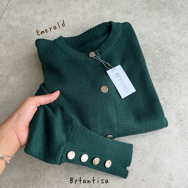 blouse batwing rajut crop rachel model pendek / cardigan blouse Rachel rajut