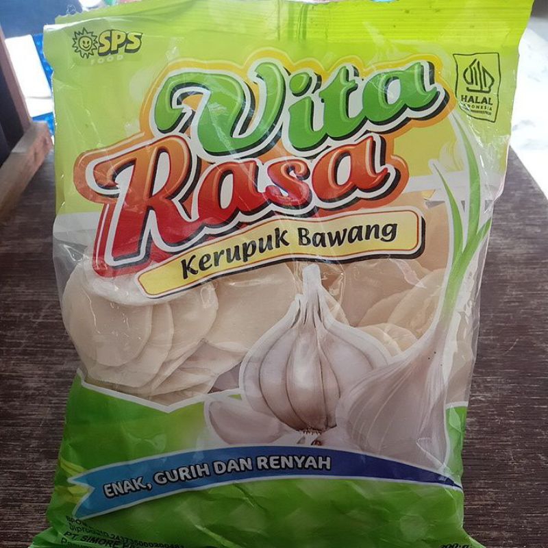 

Vita Rasa kerupuk bawang 200g