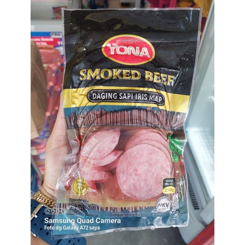 

Yona Smoked Beef 250 gr